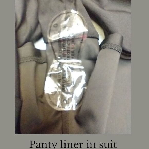 ROSEGAL Ombre Lattice Floral Embroidered Applique Two- Piece Plus Size  Swimsuit - Picture 6 of 16